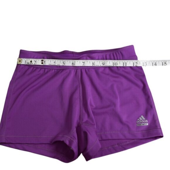 Adidas Booty Shorts Athletic Volleyball Workout Purple Size Medium - Picture 6 of 8